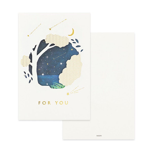For you card -starry sky-