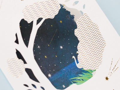 For you card -starry sky-