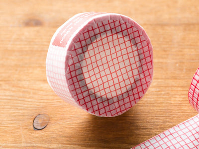 Classiky washi tape -red plaid-  / Item No 45634-05 /