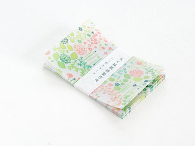 Classiky folded mini card -little garden-