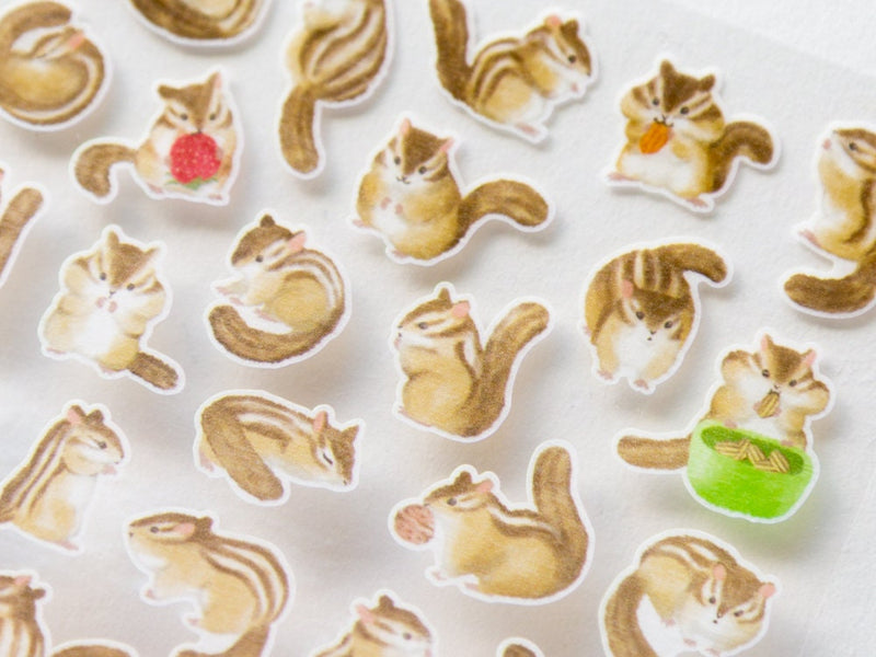 Baby animal sticker -Chipmunk-