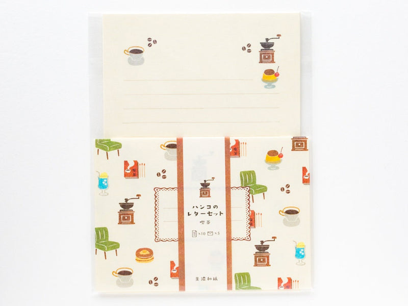 Washi Letter set / hanko no letter -cafe- /