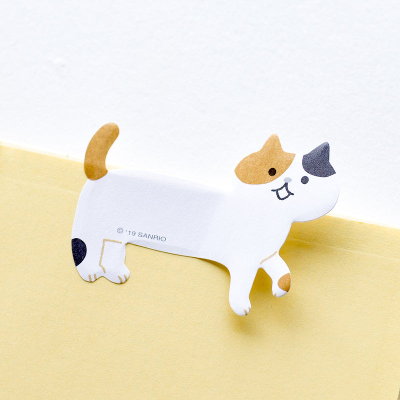 Die-cut Sticky Notes -Relaxing cat-