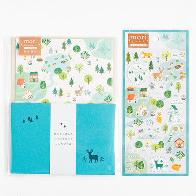 Letter set -Four seasons in the forest "early summer"-