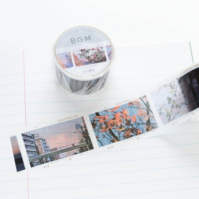 PET Clear tape -photo film "white"-