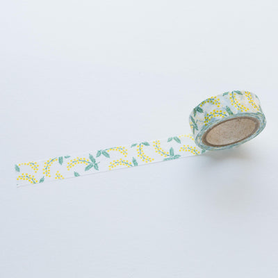 Masking Tape -mois et fleurs "mimosa"-
