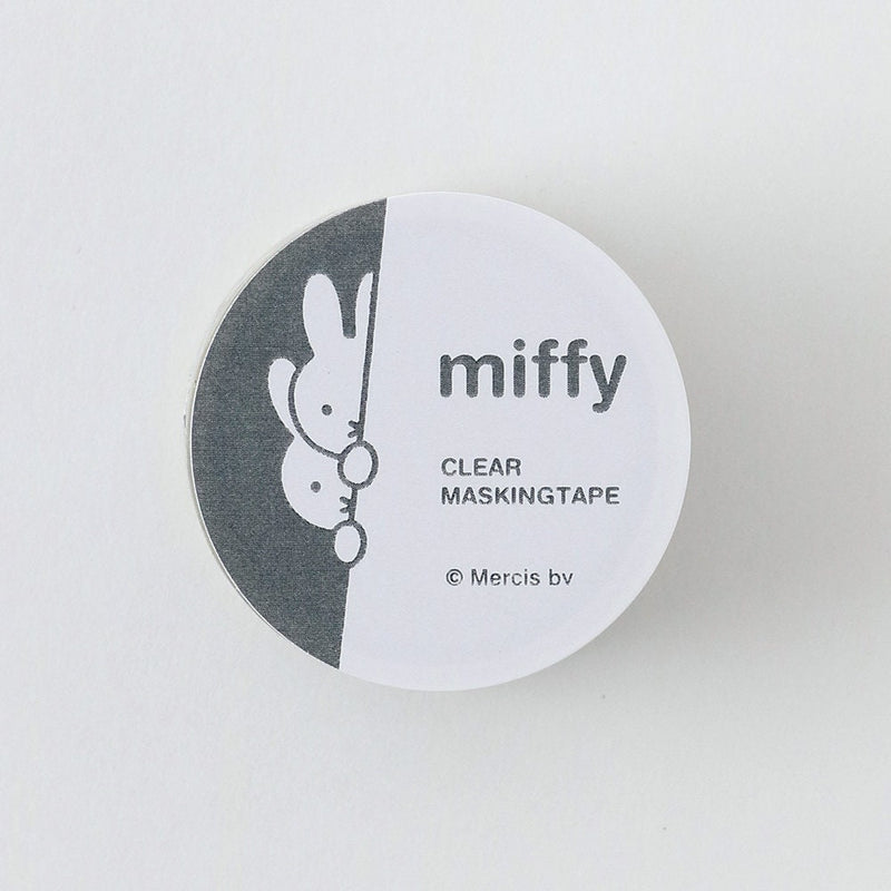 Dick Bruna tearable Clear Masking Tape -play-  ※Miffy doll is not  included※