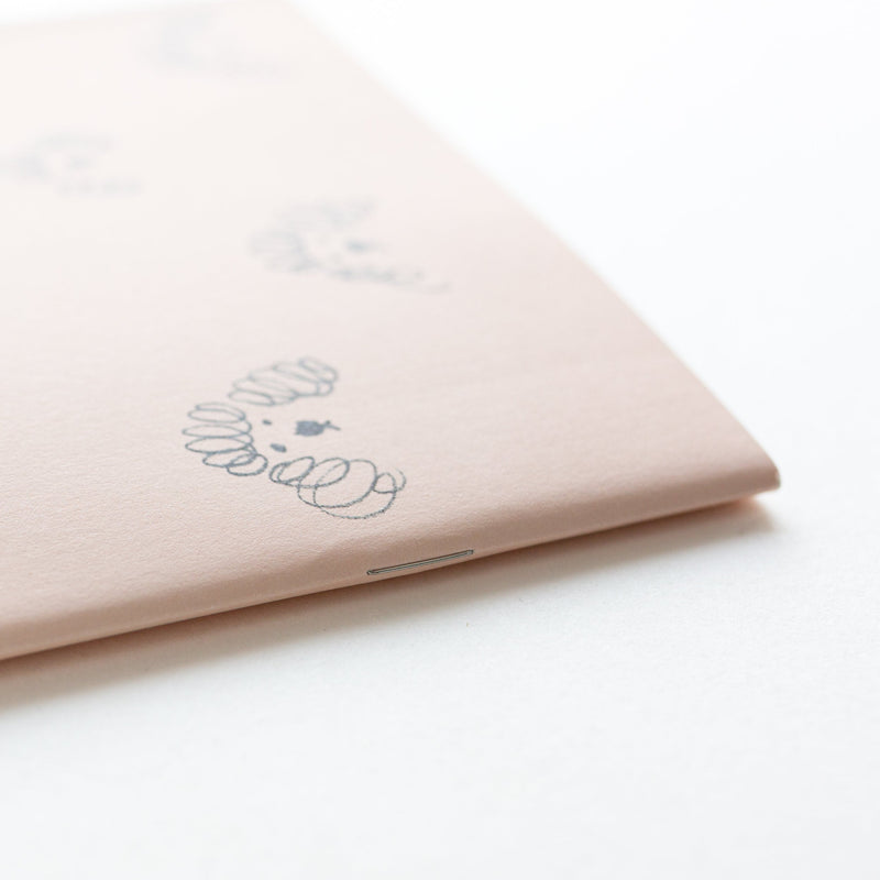 A5 size double-faced notebook -Poodle-