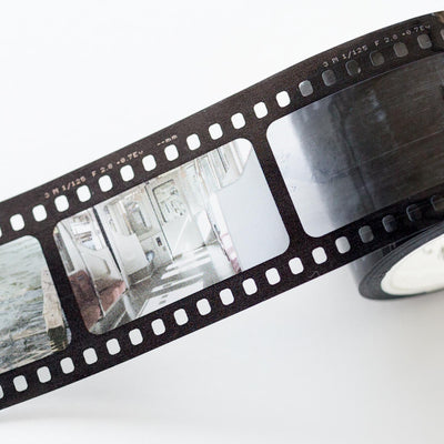 PET Clear tape -photo film "black"-