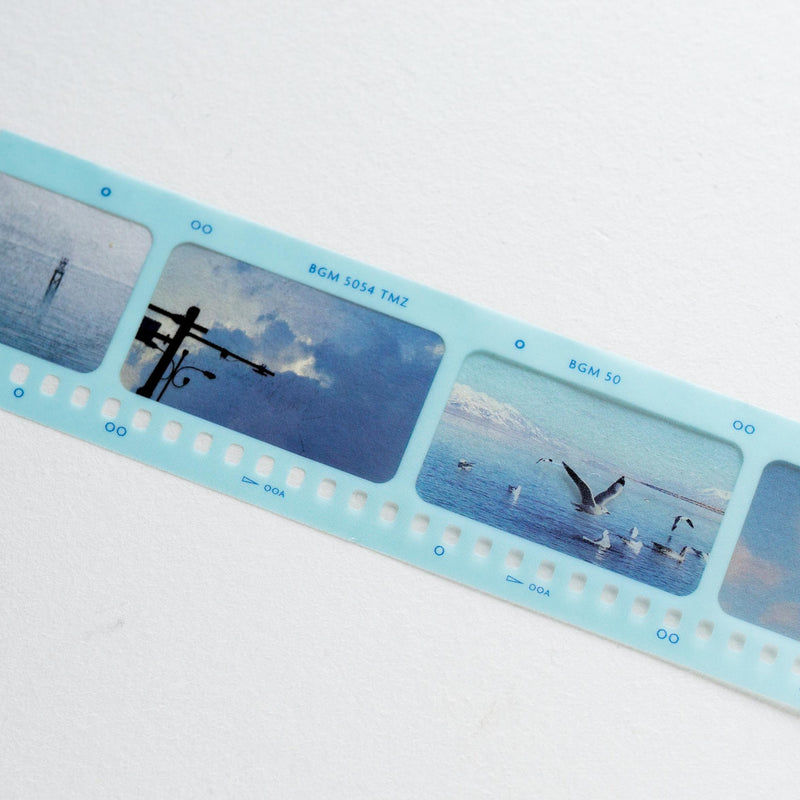 PET Clear tape -photo film "blue"-