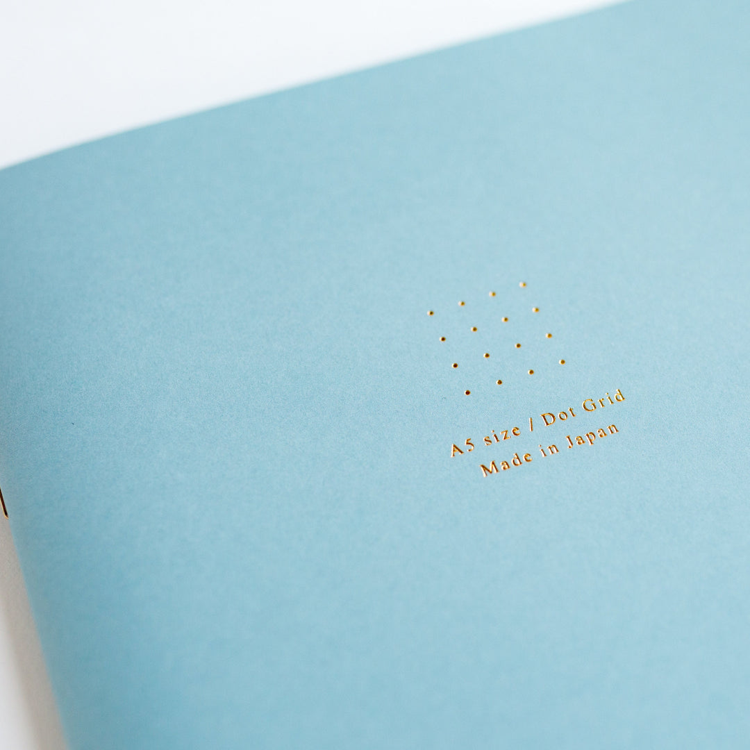 Dotoriページ A5 size color notebook -Dot Grid 