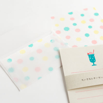 mizushima mini letter set -sweets-