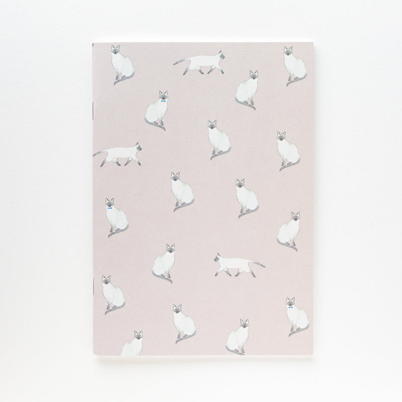 A5 size double-faced notebook - Persian cat-