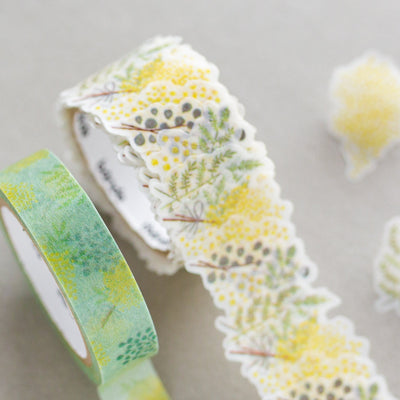 bande Masking Washi Roll Sticker set -Mimosa-