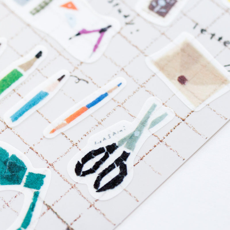 Washi sticker -stationery- by  Miki Tamura