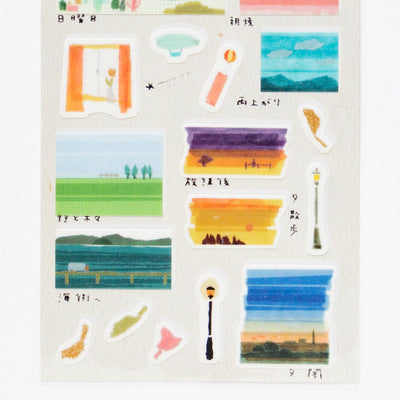 Washi sticker -memories- by  Miki Tamura
