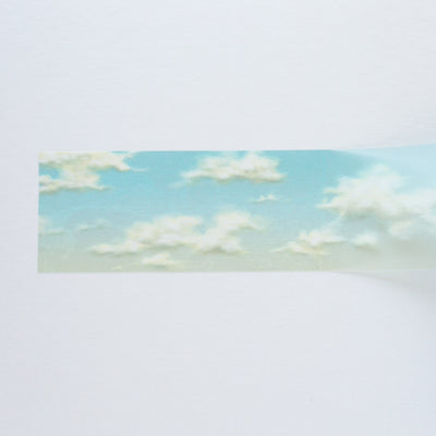 Clear tape -pale sky-