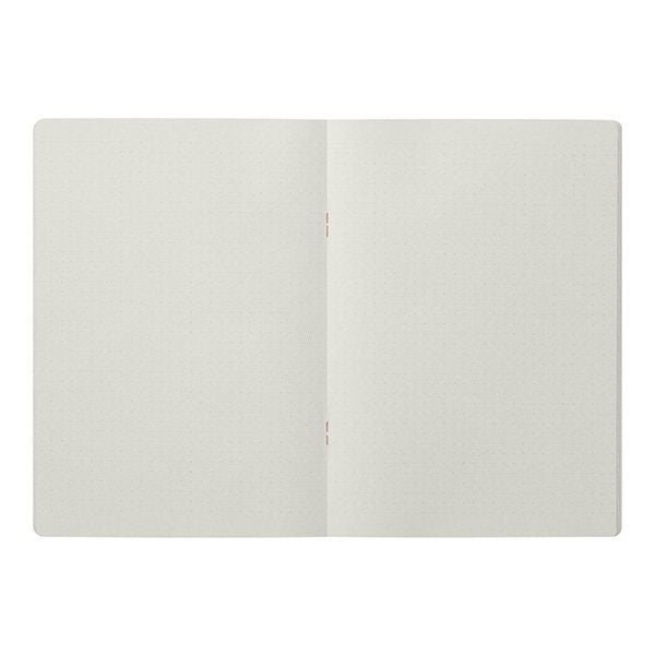 A5 size color notebook -Dot Grid "Gray"-