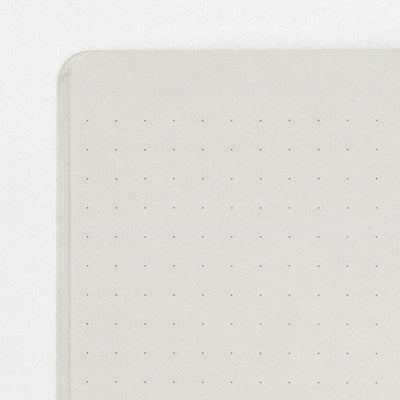A5 size color notebook -Dot Grid "Gray"-