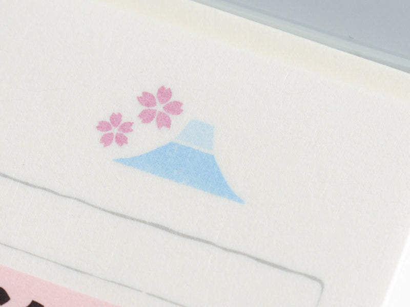 Japanese washi mini letter set -mount fuji- / sakura / FURUKAWA SHIKO/ Japanese writing letter set /made in Japan