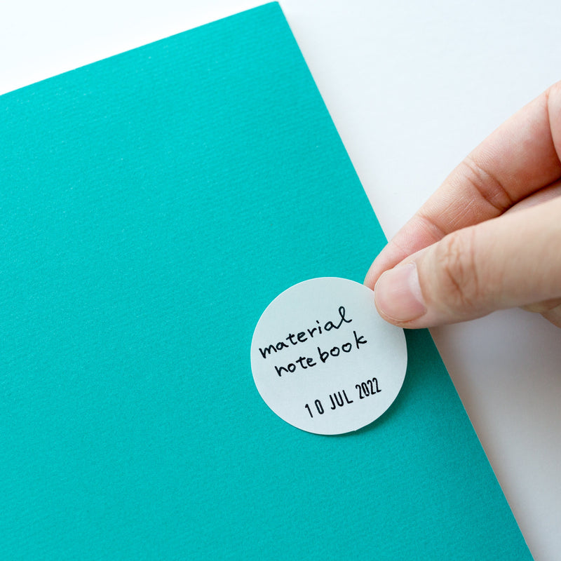 Standard Threaded Notebook Classiky Thread Stitching Notebook (plain) -turquoise blue- – Fantastic ...