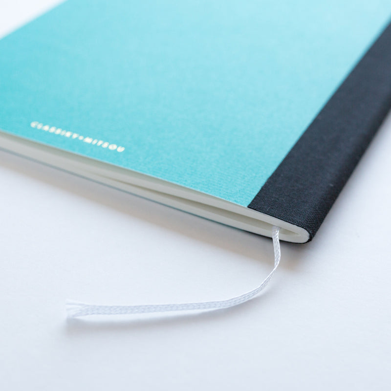 Standard Threaded Notebook Classiky Thread Stitching Notebook (plain) -turquoise blue- – Fantastic ...
