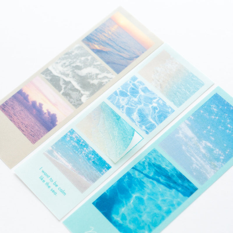 Washi sticker - frame by frame "sea"-