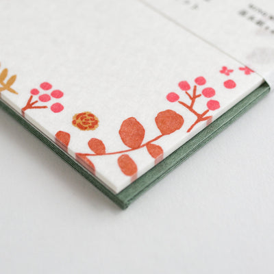 Washi mini letter set -osanpo "autumn"-