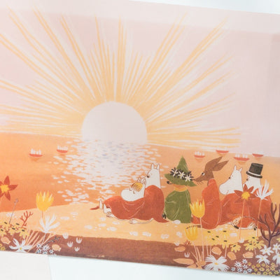 MOOMIN translucent letter set -a day of Moomin-