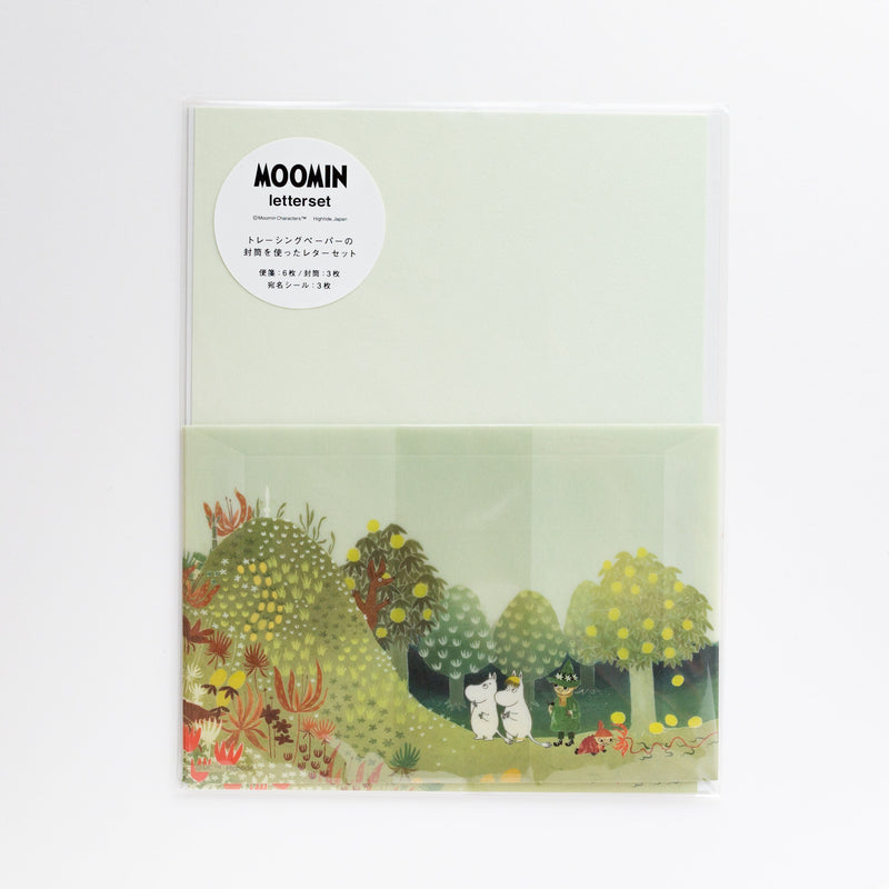 MOOMIN translucent letter set -memory of Moomin-