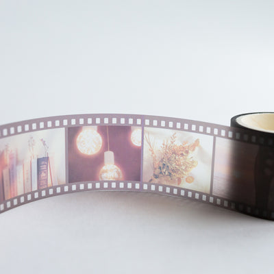 PET Clear tape -film series "orange"-