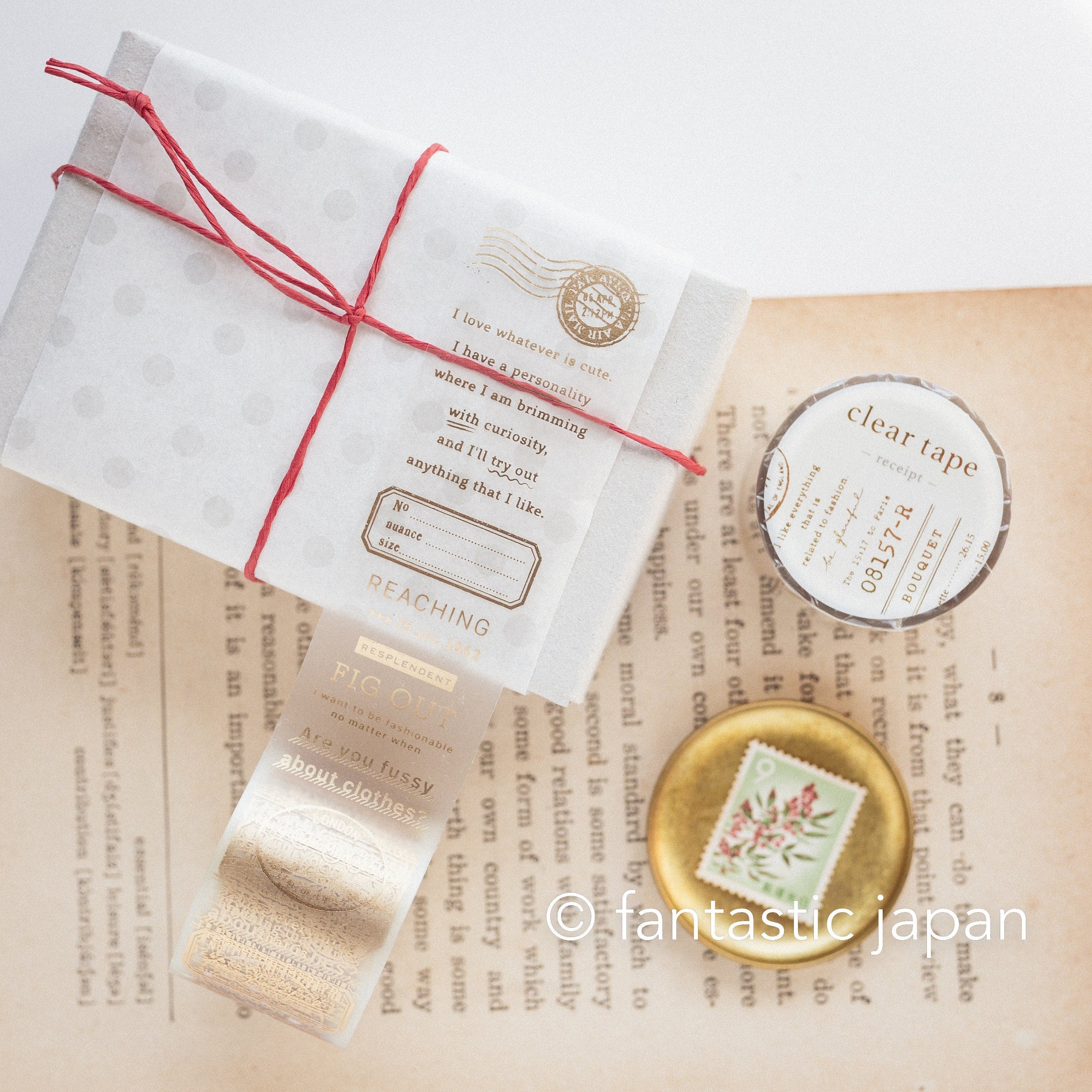 Clear tape -receipt- – Fantastic Japan