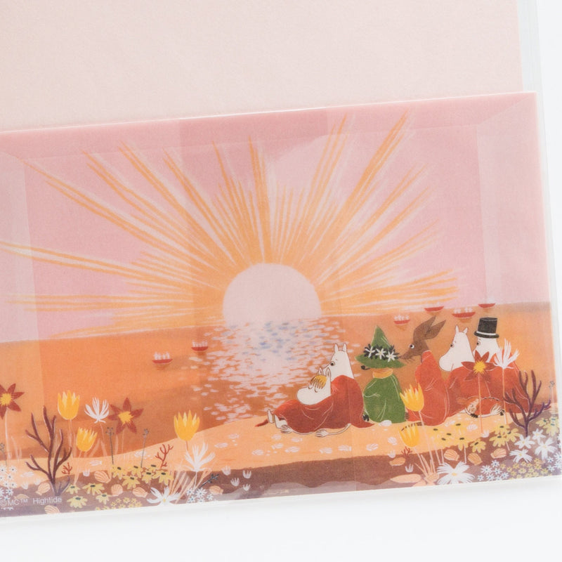 MOOMIN translucent letter set -a day of Moomin-