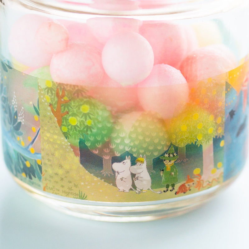 Moomin Clear Masking Tape -pink-