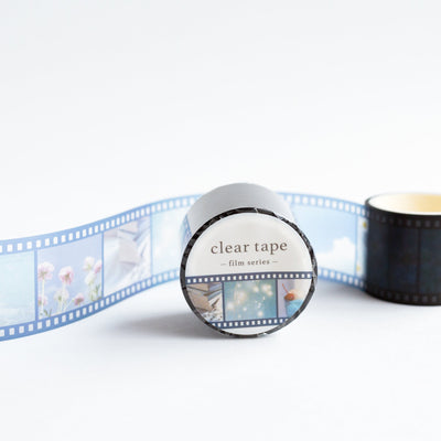 PET Clear tape -film series "blue"-