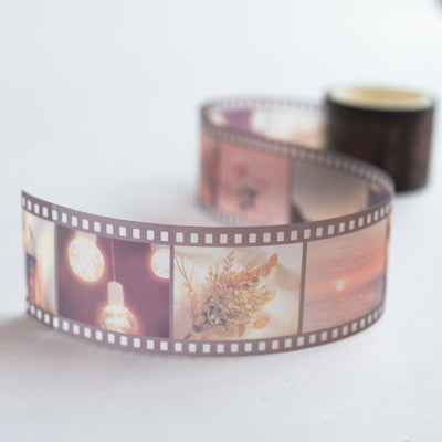 PET Clear tape -film series "orange"-
