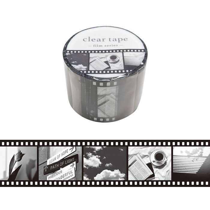 PET  Clear tape -film series "monochrome"-