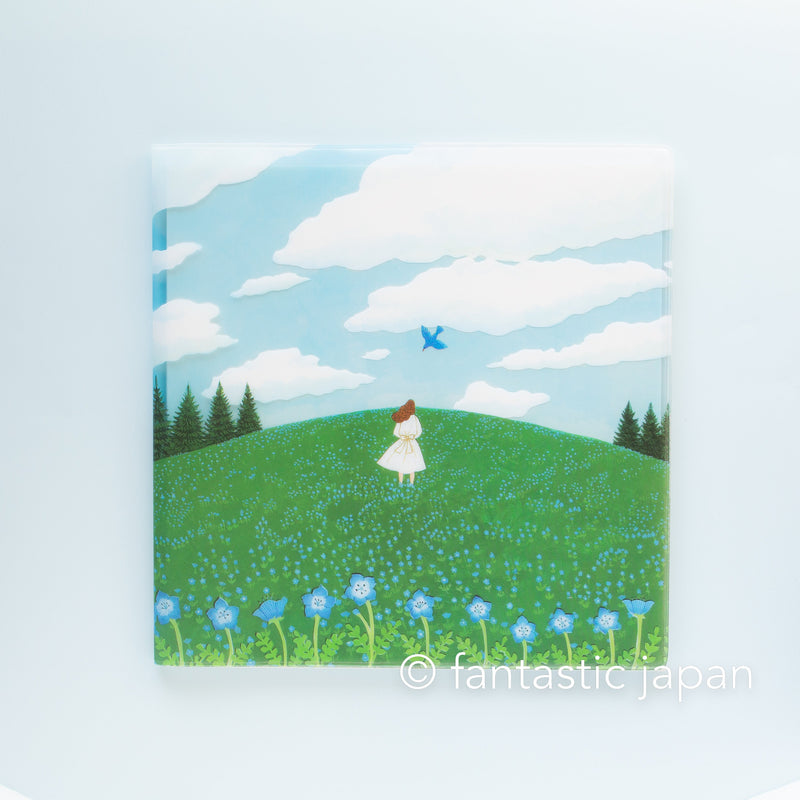 HITOTOKI Notebook -square size "clear sky"-