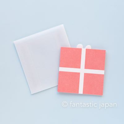 Miffy mini birthday card -pink-