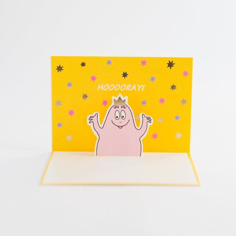 Barbapapa mini  card -happy for you-