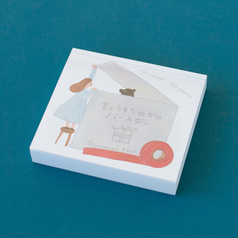 Block memo pad -Every day is someone&