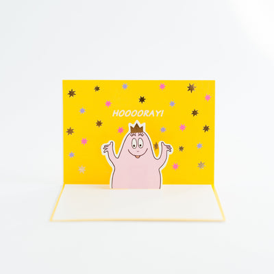 Barbapapa mini  card -happy for you-