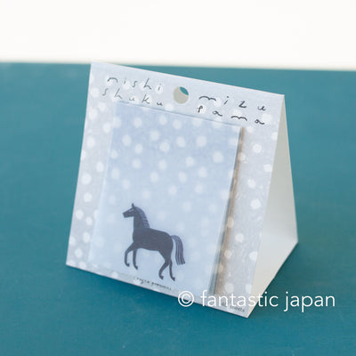 Tracing paper sticky notes -polk dots- by nishishuku