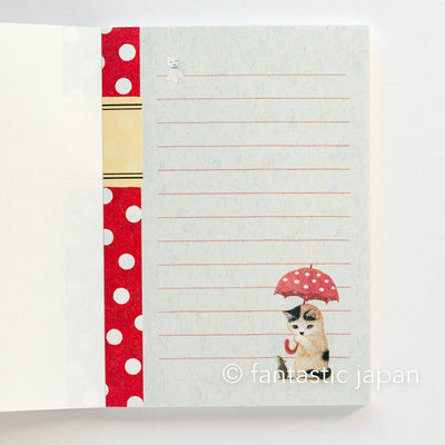 Pottering Cat mini notes -dot mini notebook-