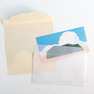 Mountain Landscape Letter Set -south-
