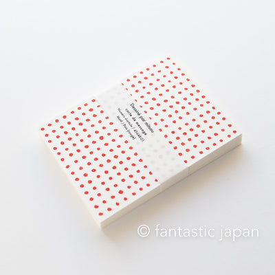 mitsou LetterPress message cards 20pcs -red dot- by Classiky  / NO. 45648-01 /
