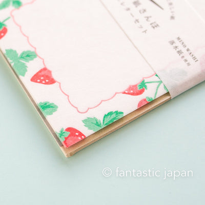 Washi mini letter set -osanpo "Strawberry"-