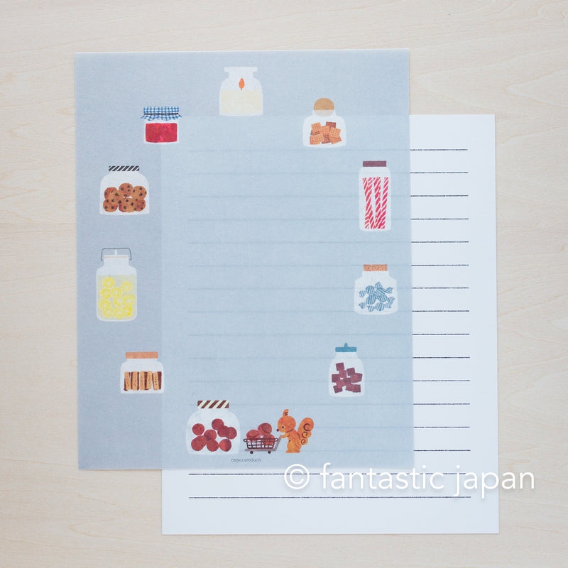 Japanese Letter Set -SEASONAL JAR- by Mariko Fukuoka
