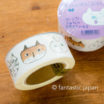 toranekobonbon roll sticker -cat large-