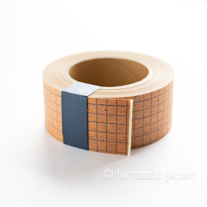 classiky Kraft paper tape -30mm blue square 